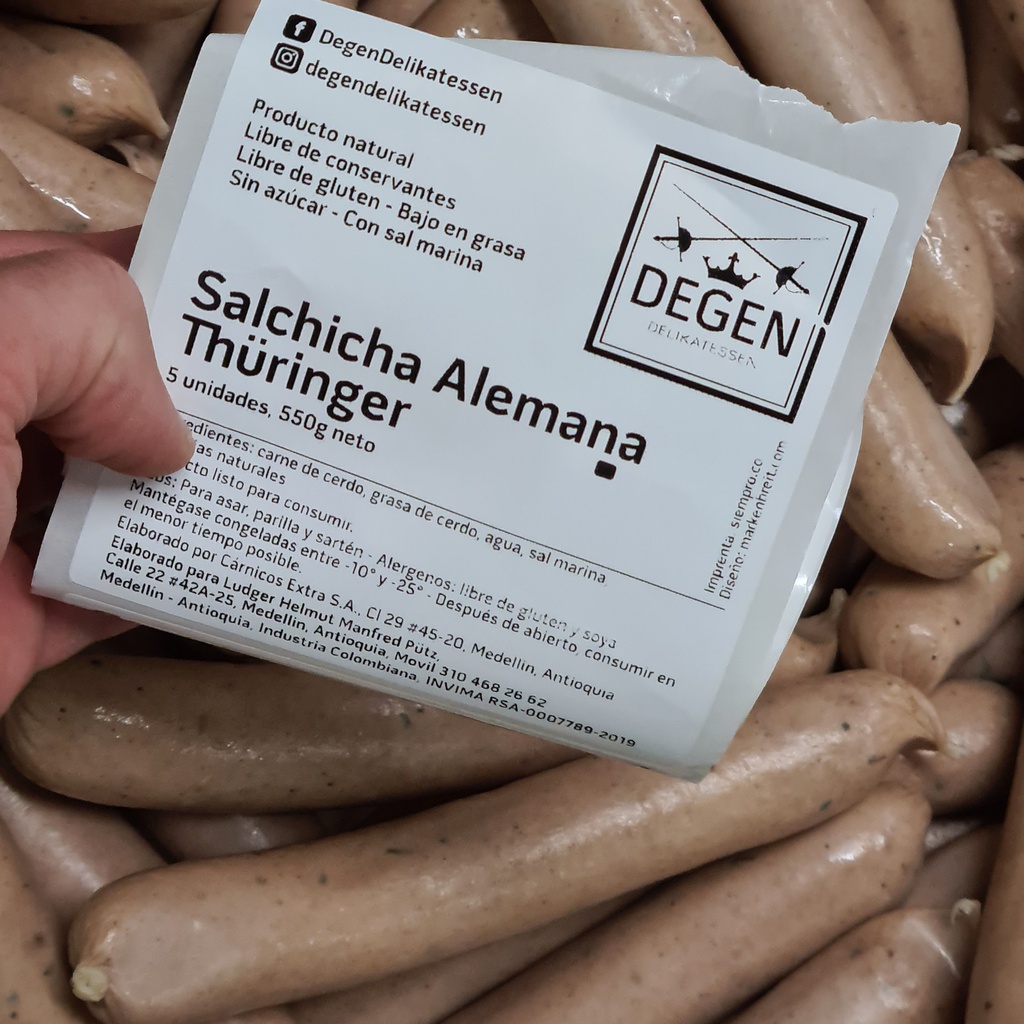 German Thuringian Sausages