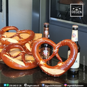 DD-BREZEL-300-001 Riesen Oktoberfest Brezeln Bretzel Gigante Giant  Octoberfest Pretzel 300g with Salt mit Salz con Sal - DEGEN German bakery Panaderia alemana Deutsche Backerei