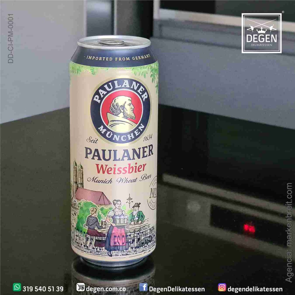 Paulaner München Weissbier - 500 ml