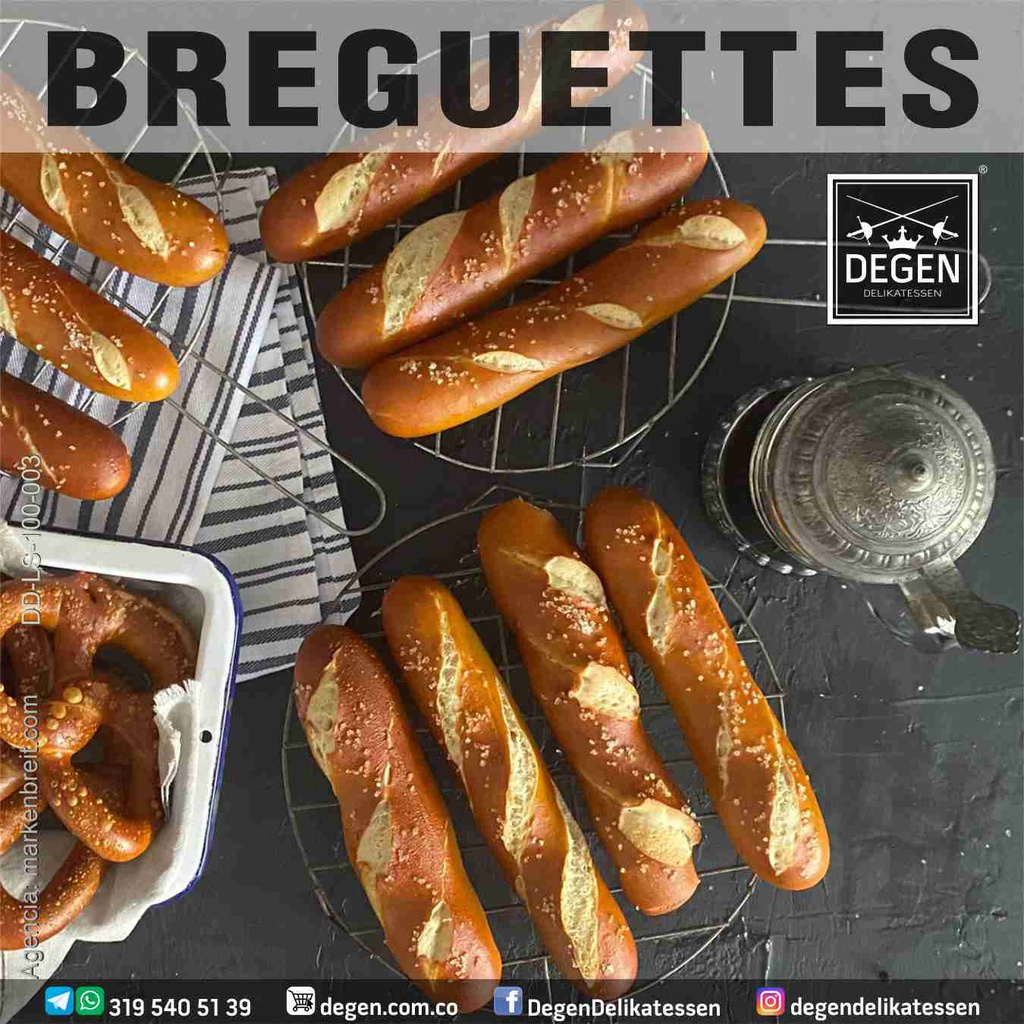 Breguette - Laugenstange - 100g - DEGEN Panadería Alemana