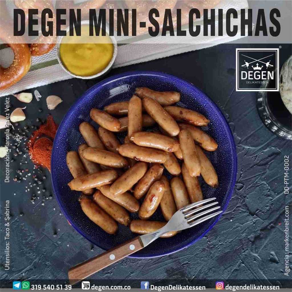 German Degen Mini-Sausages - Traditional