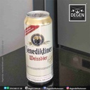 [CI-BE-TR-N-L-0500] Benediktiner Unfiltered Wheat Beer - 500 ml (Can)