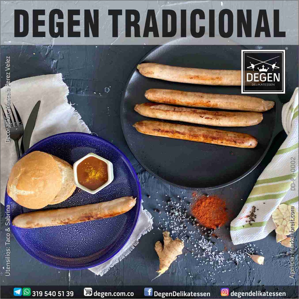 German Degen Sausages - Traditional