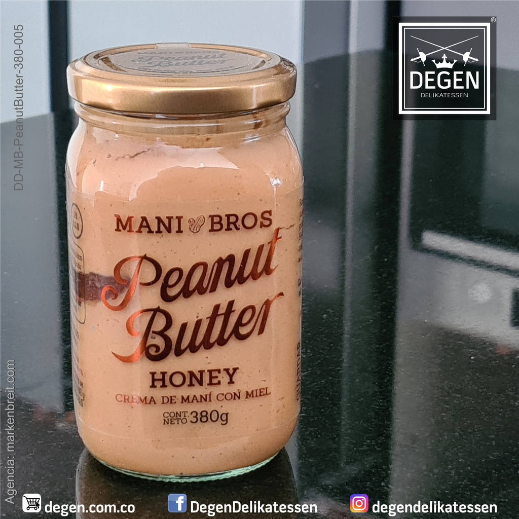 Mantequilla de Maní - Miel - Mani Bros