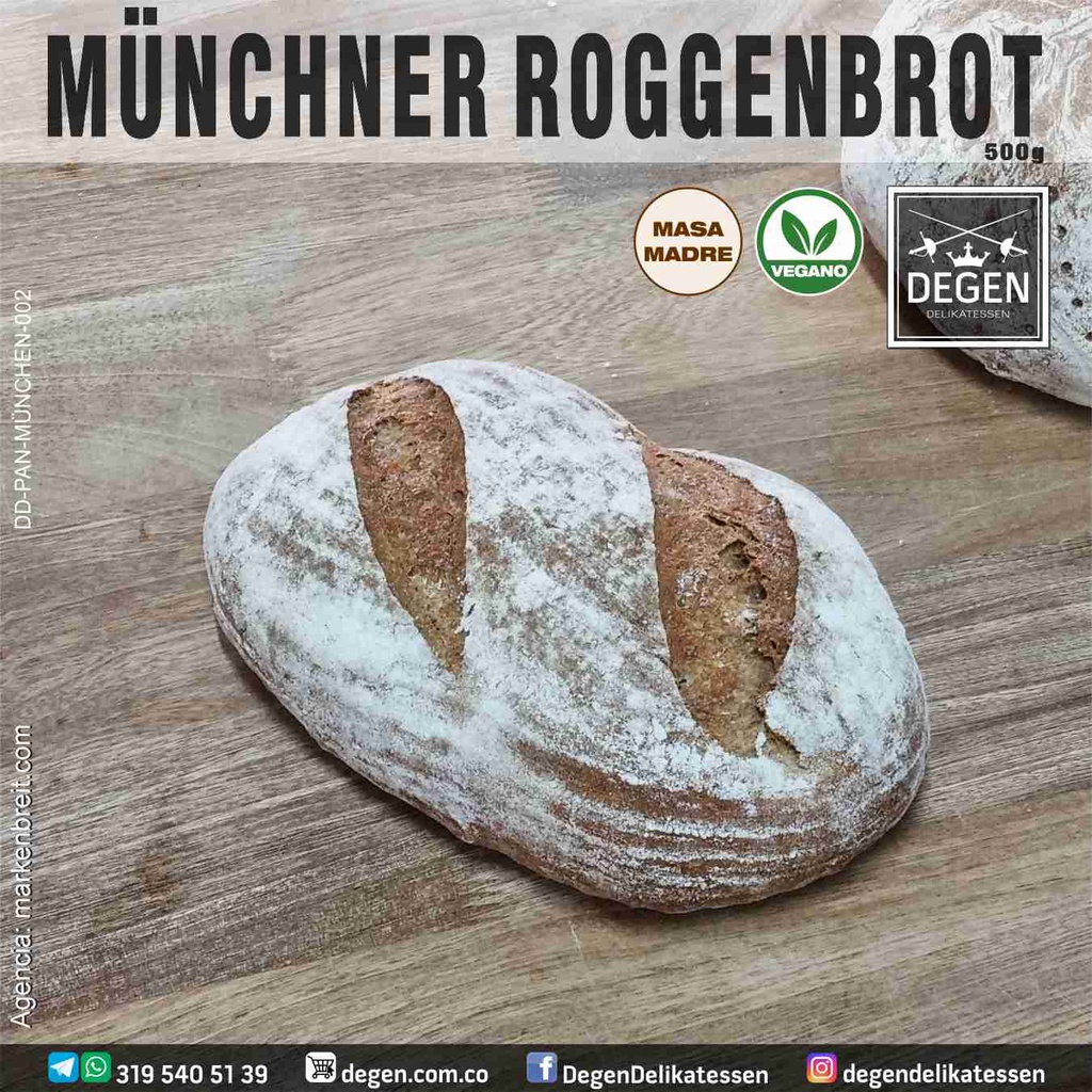 Roggen-Sauerteig-Brot München - DEGEN