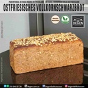 [DD-PAN-OST-0600] Ostfriesisches Vollkornschwarzbrot - Sauerteig - DEGEN (600g)