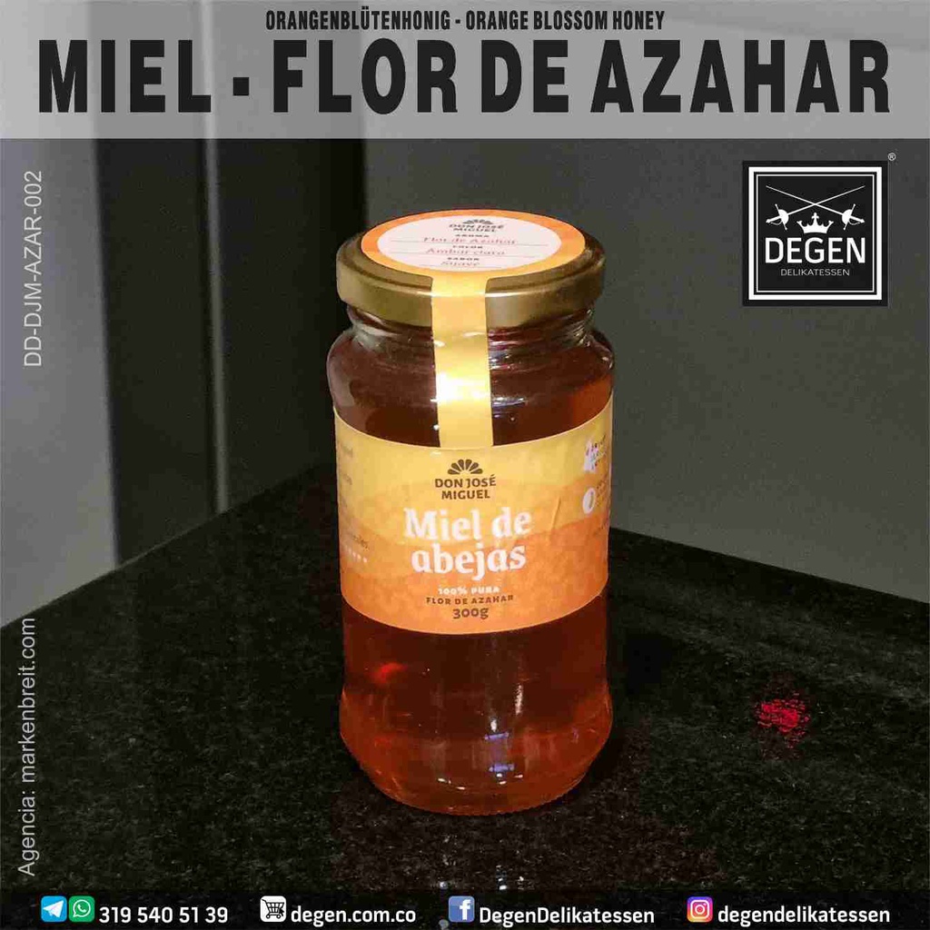Miel de Flor de Azahar (naranjo) - 300 g - Don José Miguel
