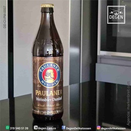 [CI-PM-TD-B-0500] Paulaner München Weizenbier Dunkel - 500 ml Flasche