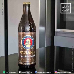 [CI-PM-TD-B-0500] Paulaner Munich Cerveza Nega de trigo - Botella 500 ml