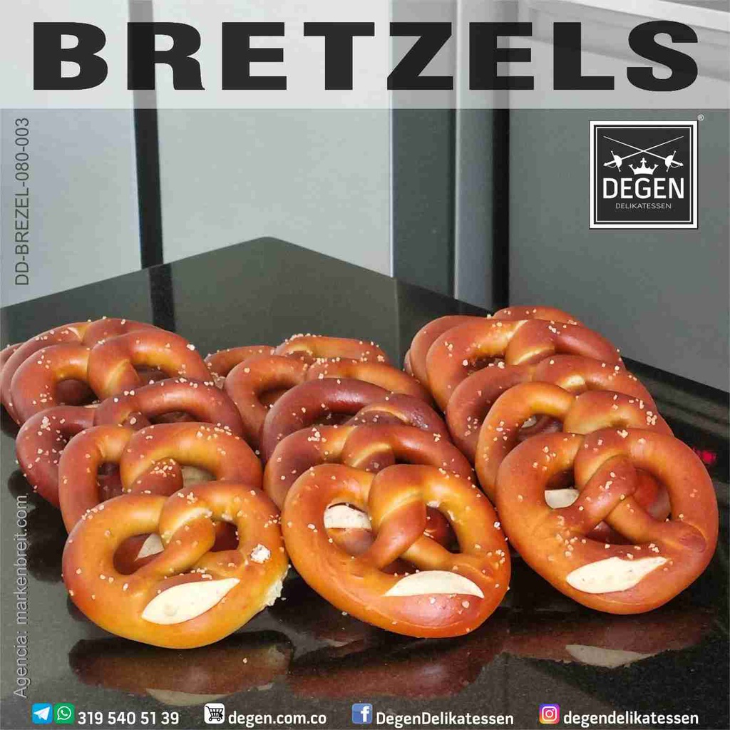 Echte Brezel - Brezeln - Medellin - Kolumbien