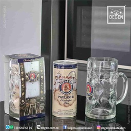 [CI-PM-OF-P-1000] Paulaner München Oktoberfestmaßkrug + 1 Liter Oktoberfestbier Dose