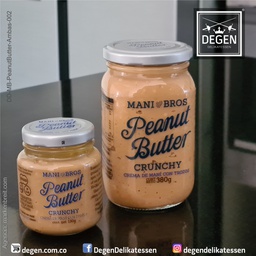 Erdnussbutter - Crunchy - Mani Bros