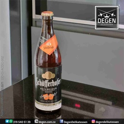 [CI-SC-WD-0500] Schöfferhofer Cerveza de trigo negra - Botella de 500 ml - Schofferhofer